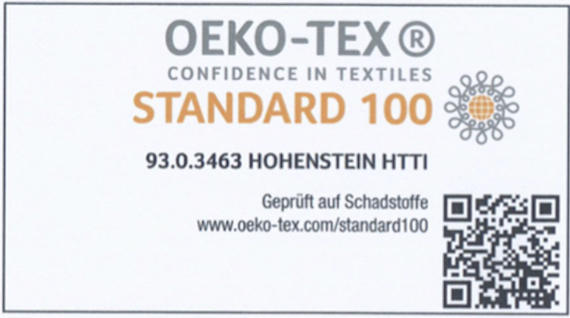 Öko-Tex Siegel